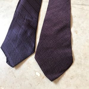 Set of two maroon DKNY silk ties